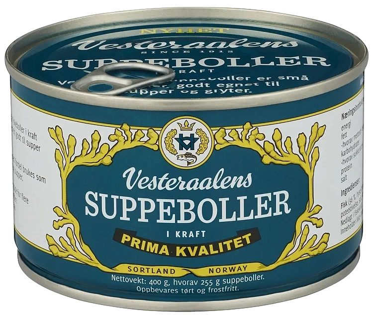 Vesteraalens suppeboller   400g