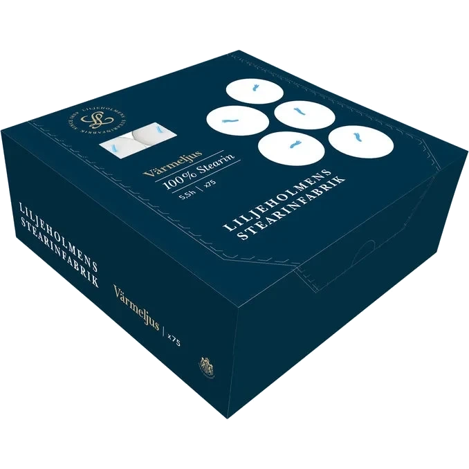 Värmeljus Stearin 75-pack