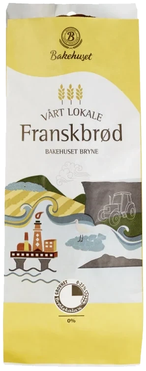 Franskbrød 500g Bryne