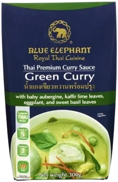 Curry Sauce Green 300g Blue Elephant