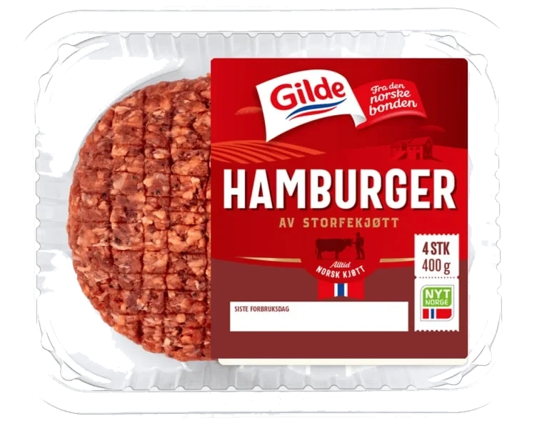 Storfe Hamburger 2stk 260g Gilde