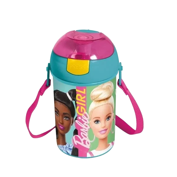 Pop-Up Drikkeflaske - Barbie