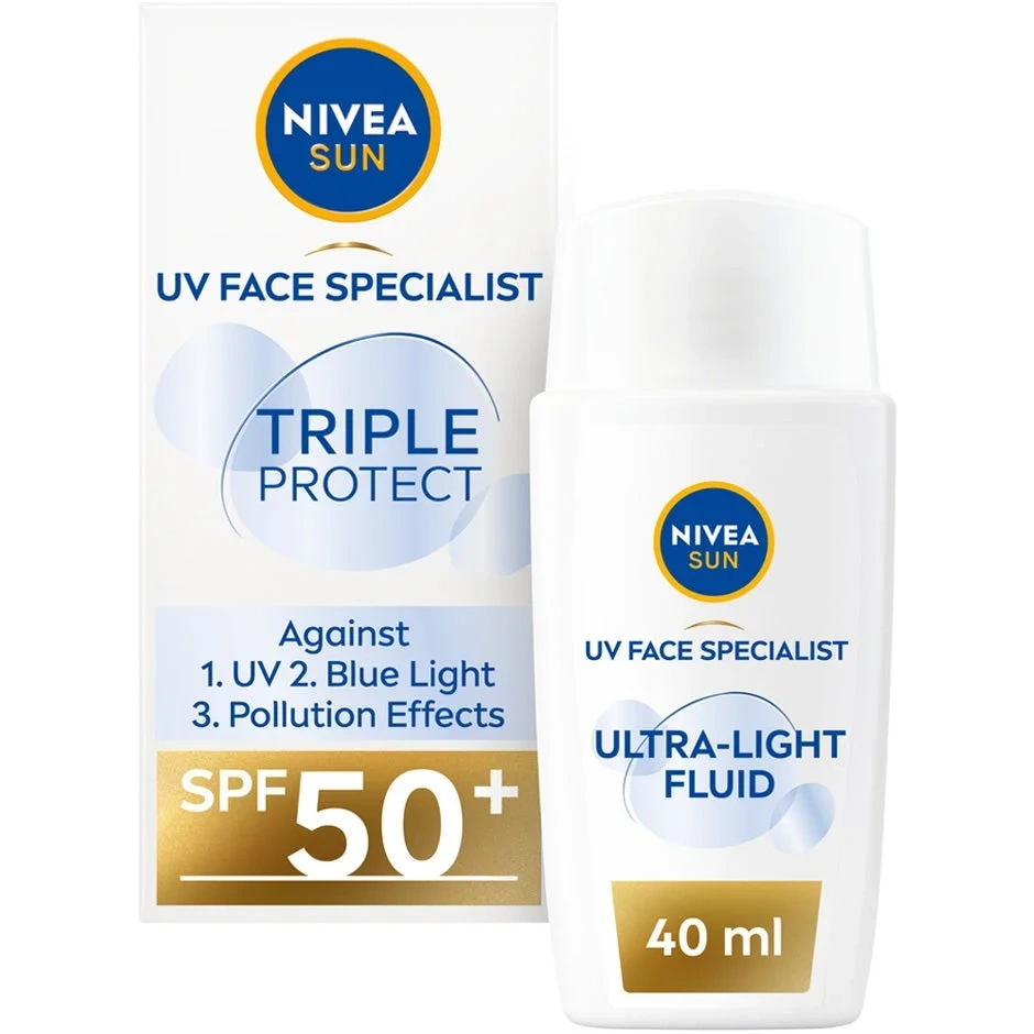 NIVEA UV Face Triple Protect Fluid SPF50+