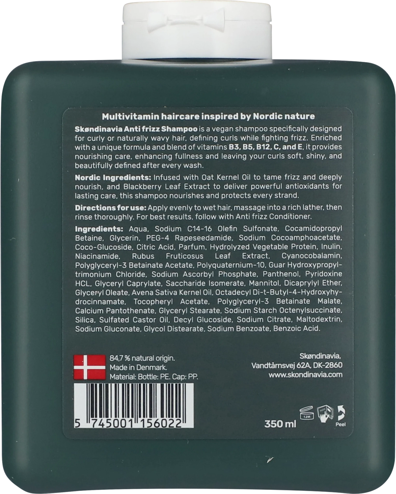 Multivitamin Haircare Anti Frizz Shampoo