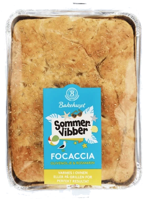 Focaccia Sommervibber 350g Bakehuset