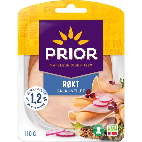 Kalkunfilet Røkt 110g Prior