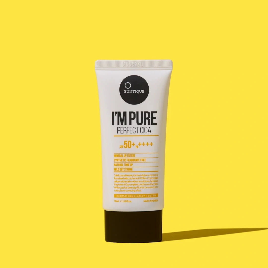 Suntique I’m Pure Perfect Cica SPF50+ PA++++, 50 ml