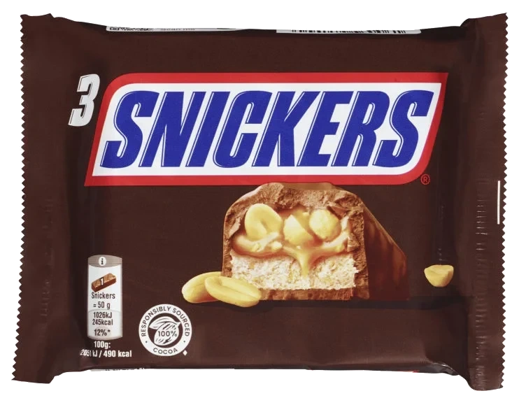 Snickers 3pk 150g