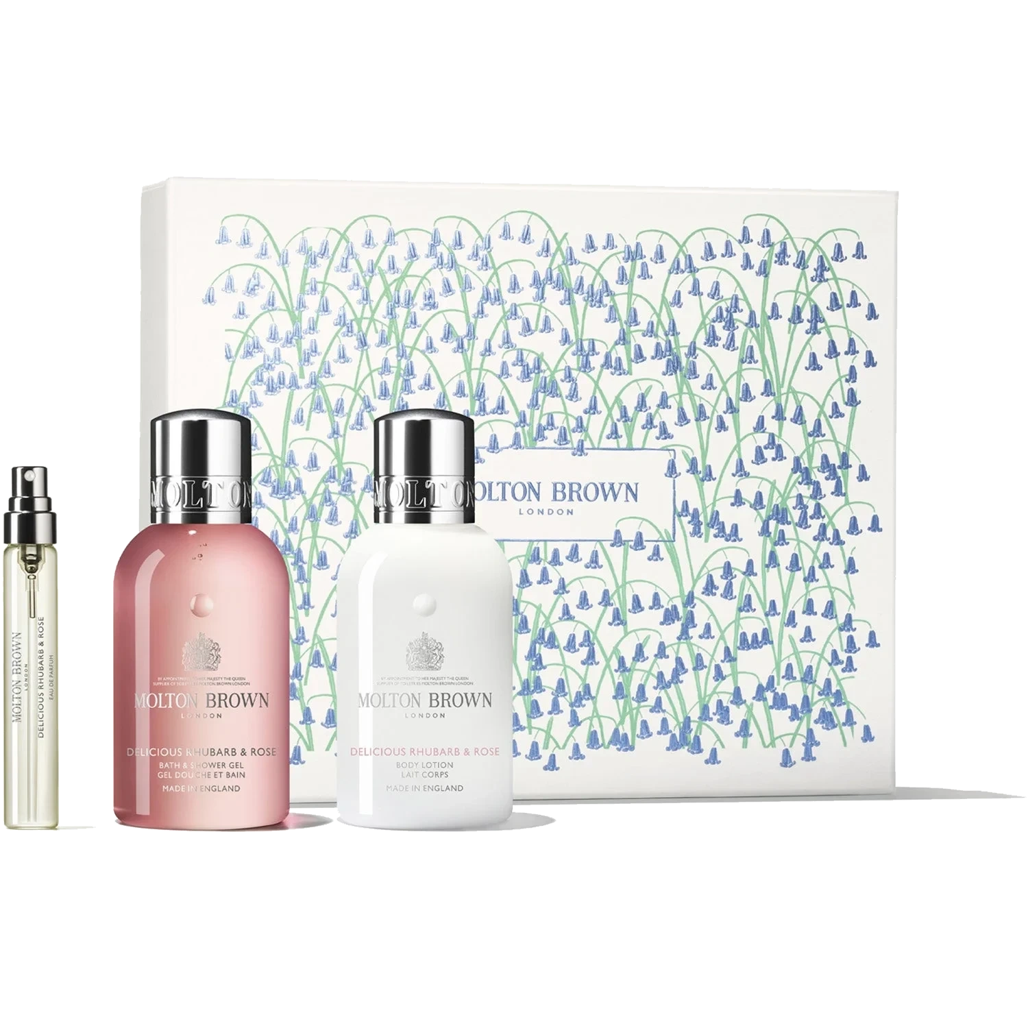 Molton Brown Delicious Rhubarb & Rose Travel Gift Set