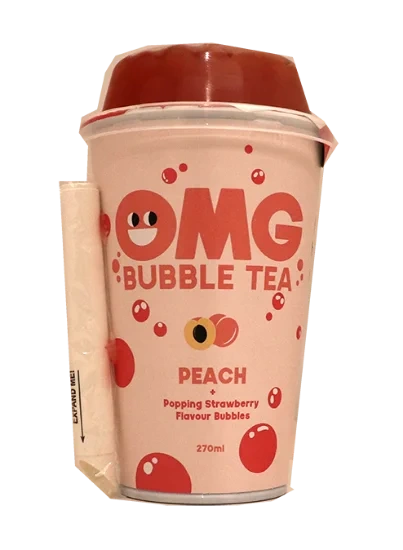 Bubble Tea Peach 270ml