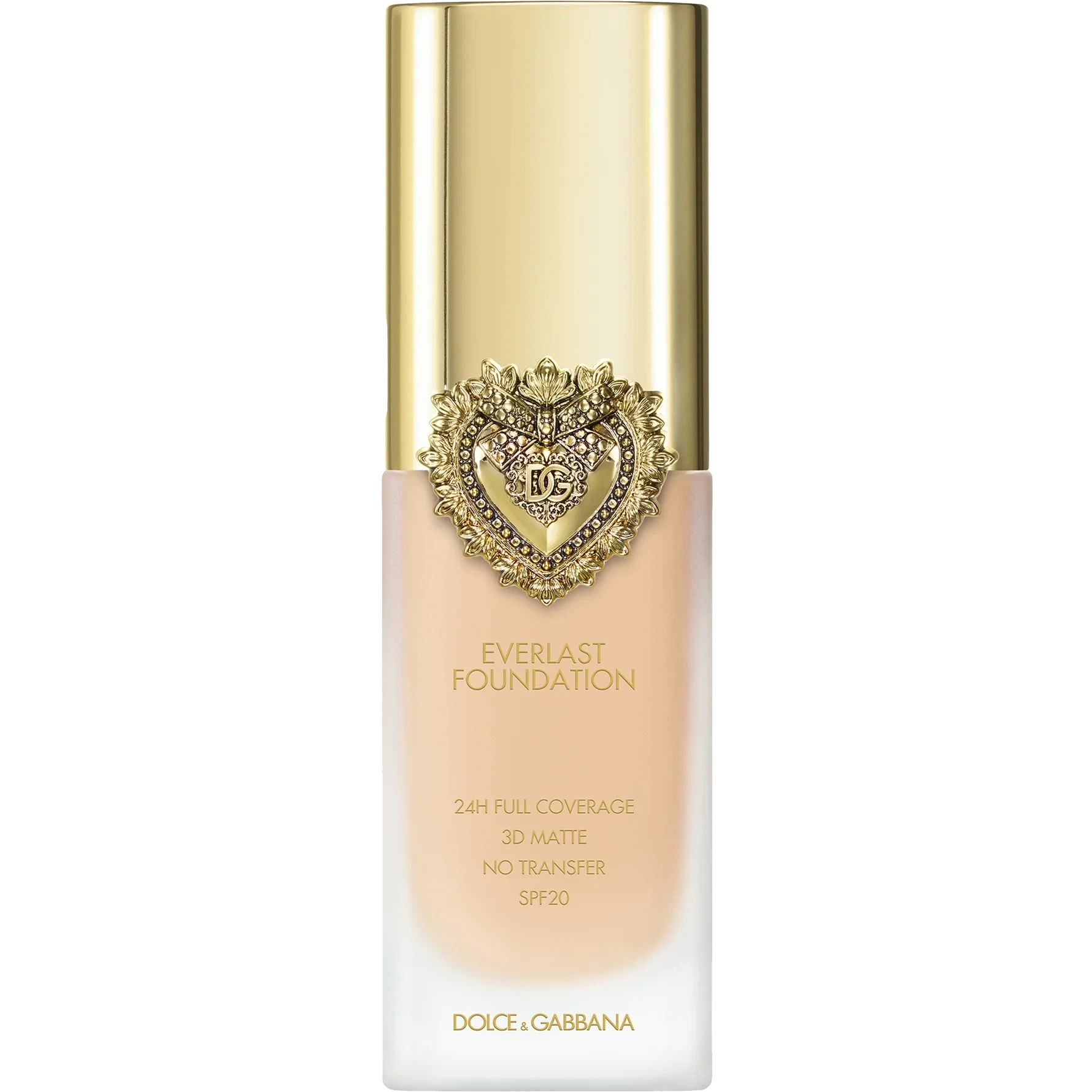 Dolce & Gabbana Everlast Foundation 24H Full Coverage 3D Matte No Transfer SPF20 6W Light