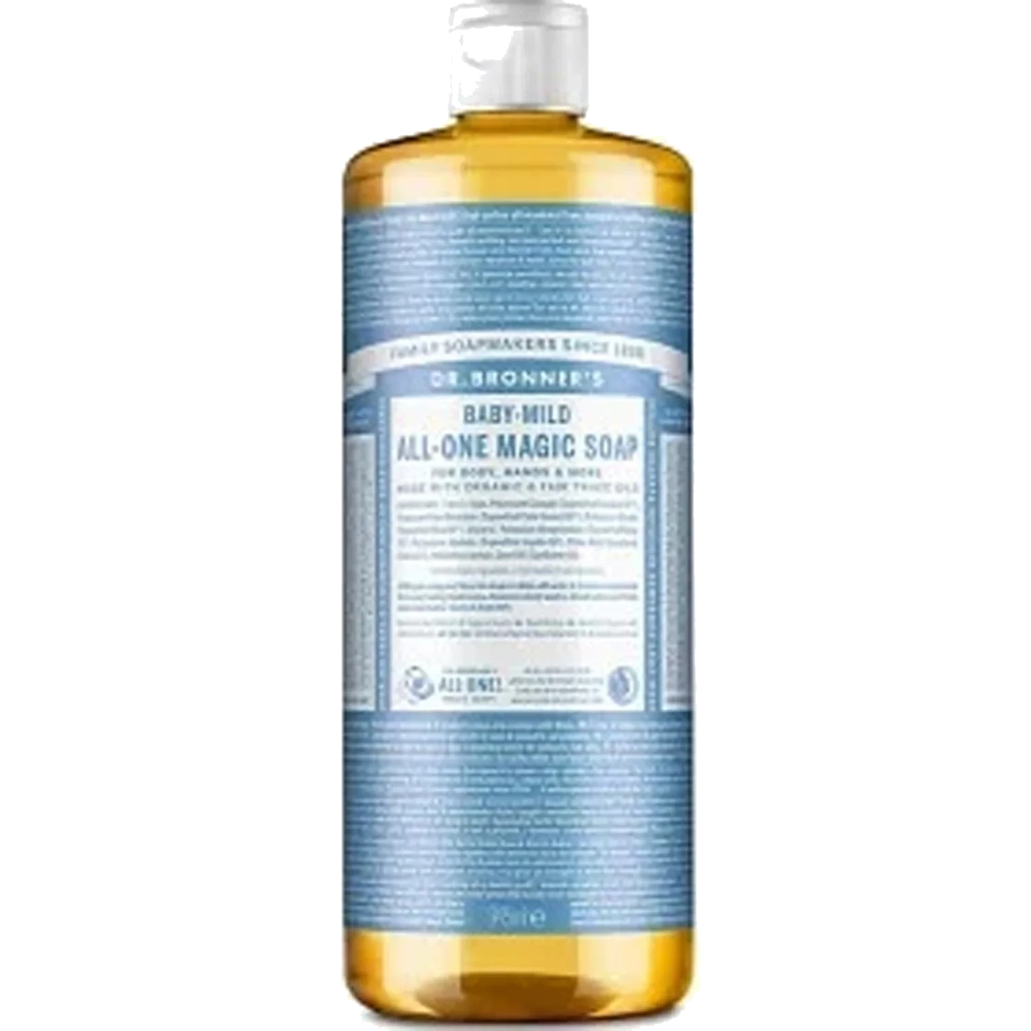 Dr. Bronner's Pure Castile Liquid Soap Baby-Mild Unscented