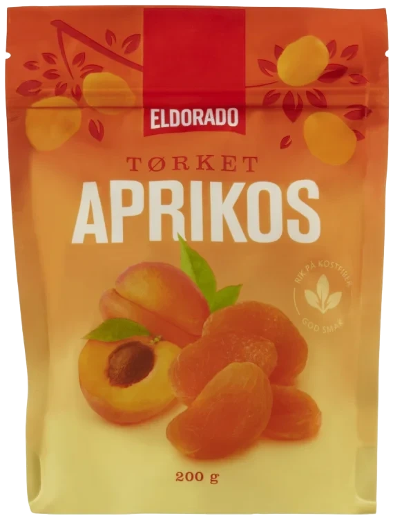 Aprikoser Tørkede 200g Eldorado