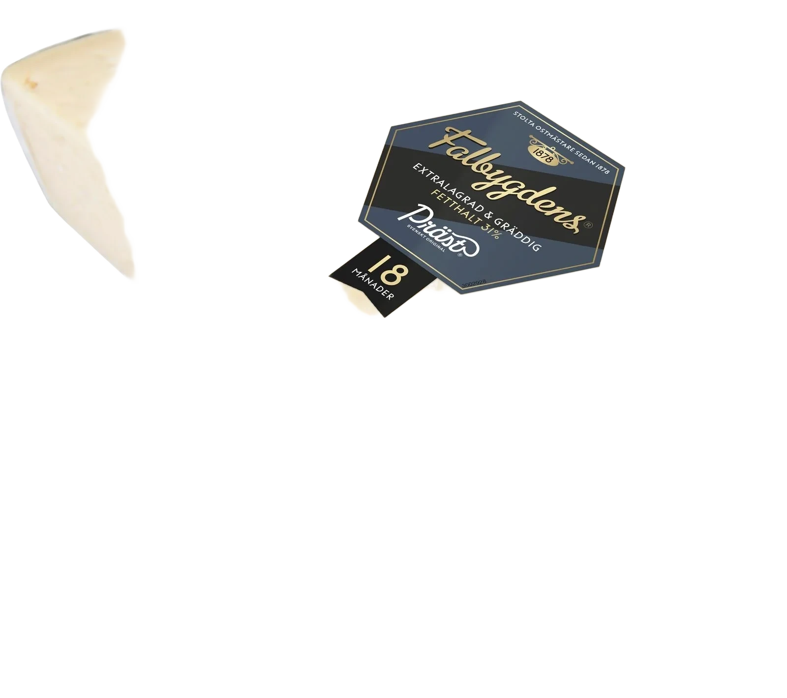 Präst® 18 mån 31% hårdost
