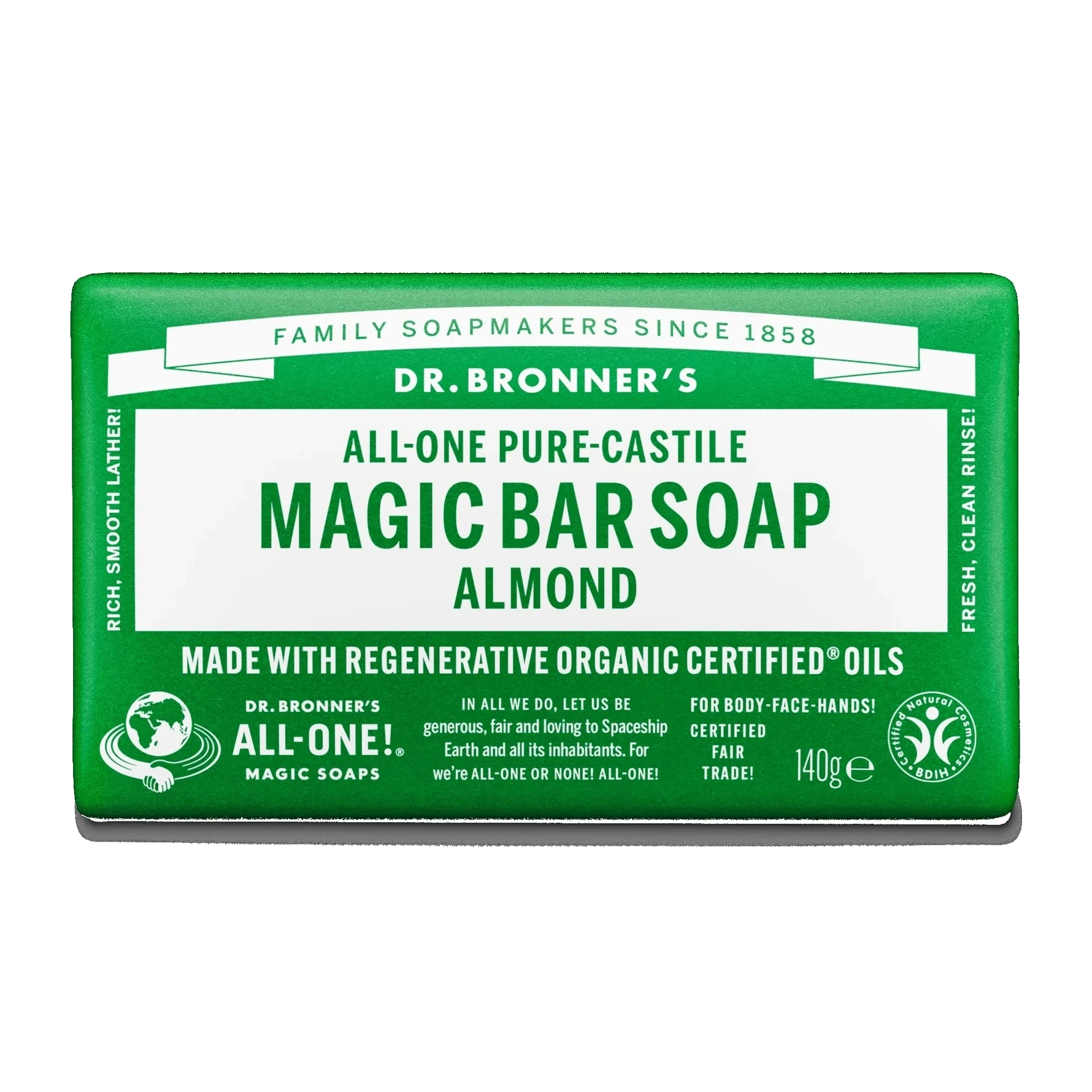 Dr. Bronner's Bar Soap Almond