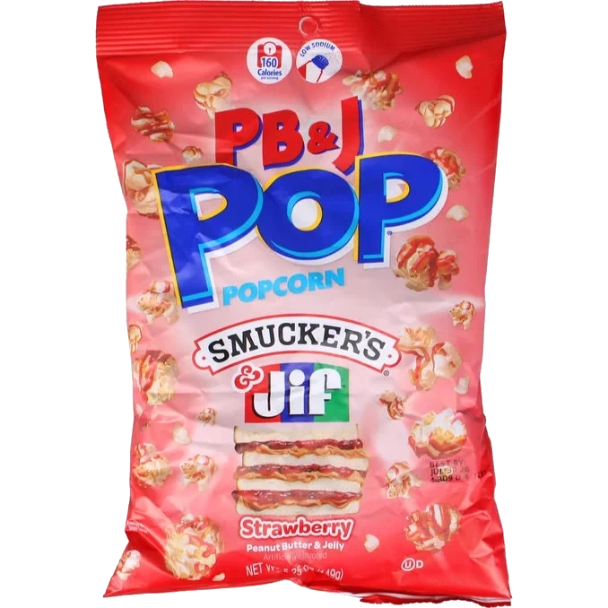 Popcorn Peanut Butter & Jelly