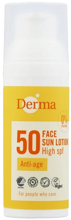 Derma Sun Face Lotion Spf50 50ml