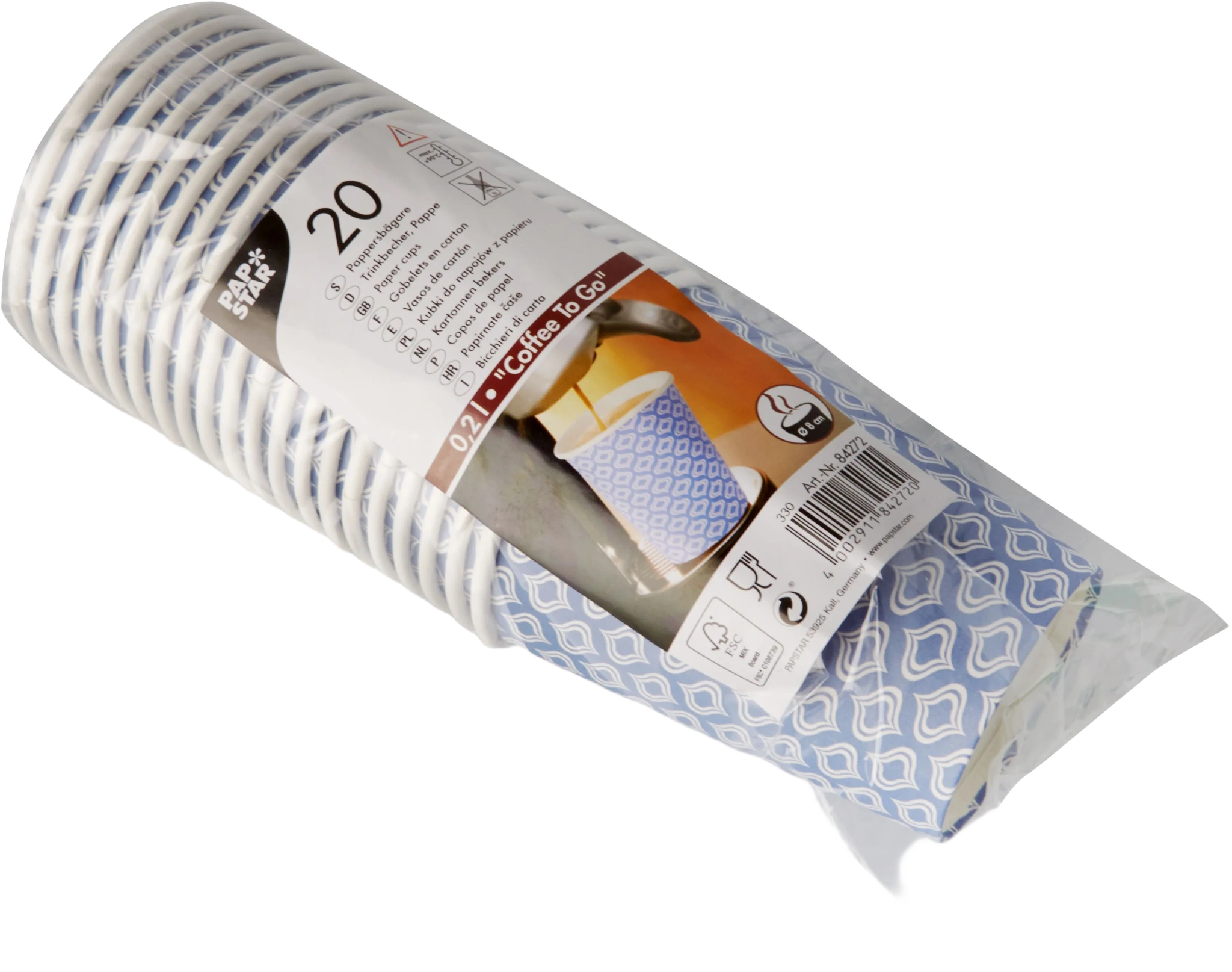 Bägare 20cl 20-pack