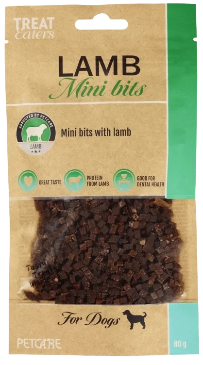 Hundesnacks Lam 80g Treateaters