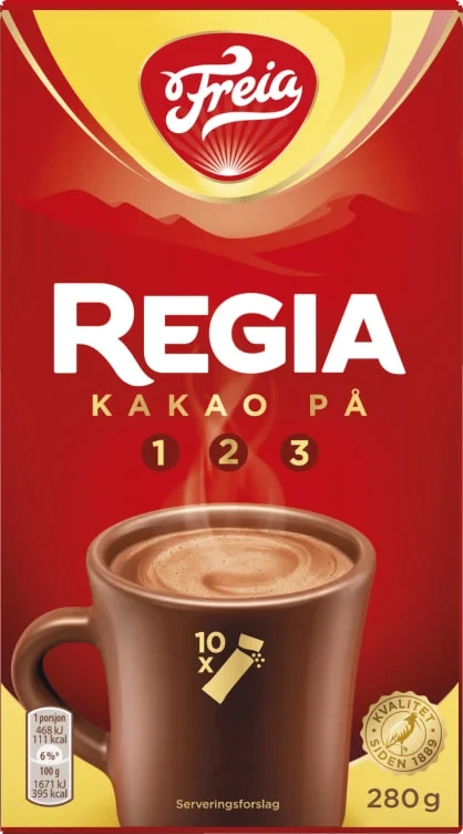 Sjokoladedrikk Porsjon 10pk Regia
