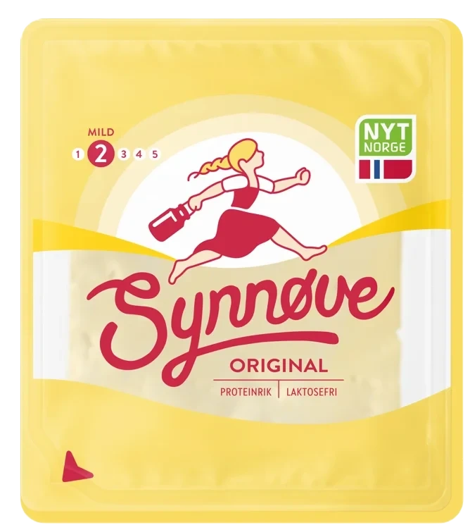 Gulost Original Skivet 285g Synnøve