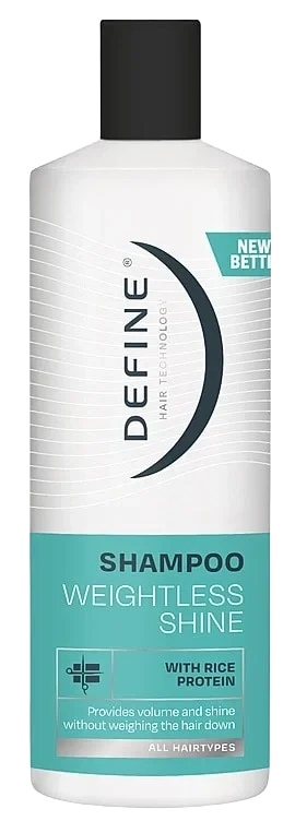 Define Shampoo Weightless Shine 400ml