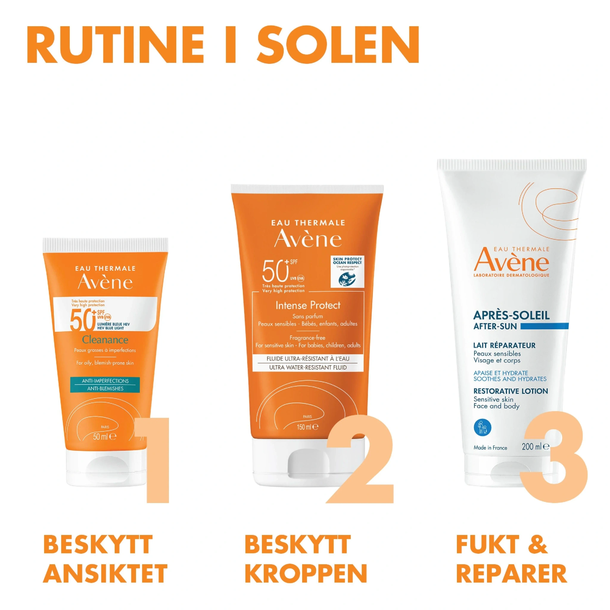 Avène Sun Cleanance SPF50+, 50 ml