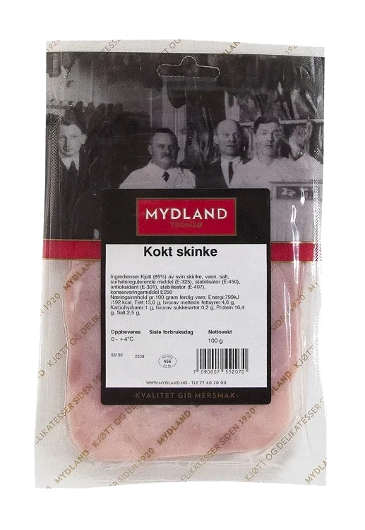 Kokt skinke  100g