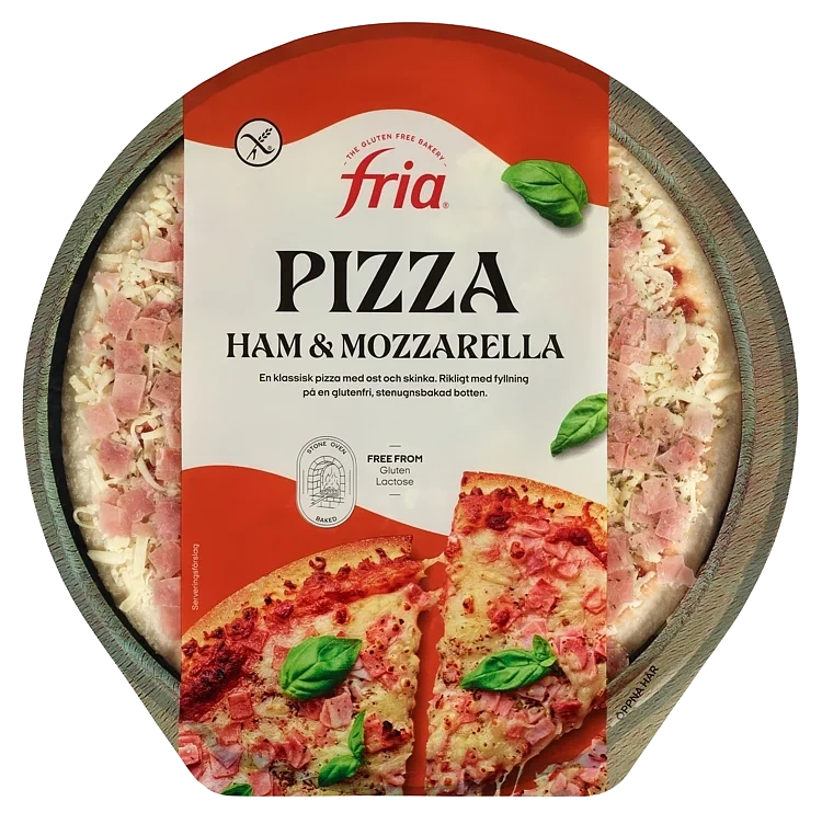 Fria Pizza Skinke & Mozzarella 420g