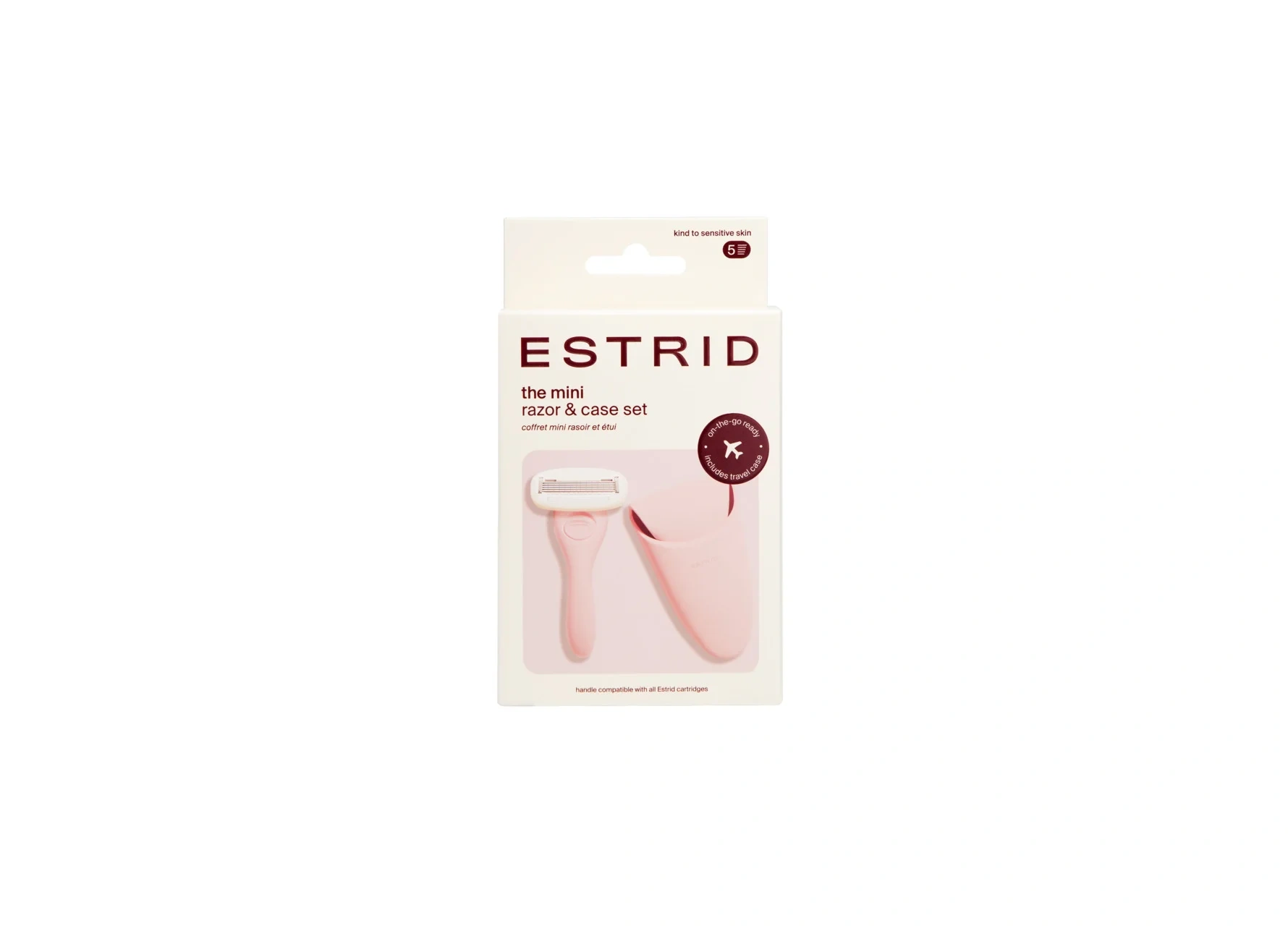 Estrid The Mini Razor & Case Set Bloom