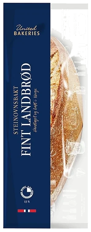 Landbrød Fint 750g United Bakeries