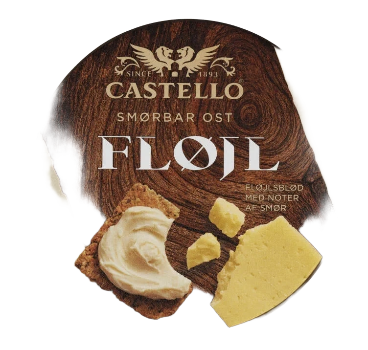 Fløjl Ost 170g Castello