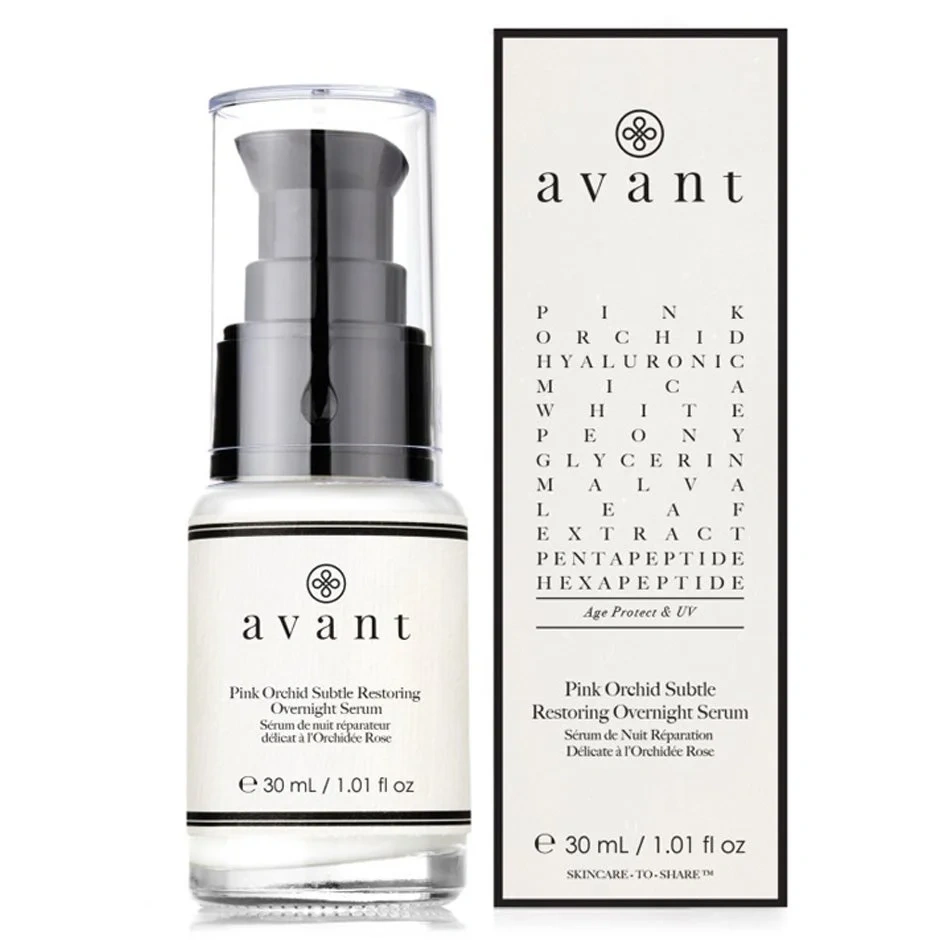 Avant Skincare Pink Orchid Subtle Restoring Overnight Serum