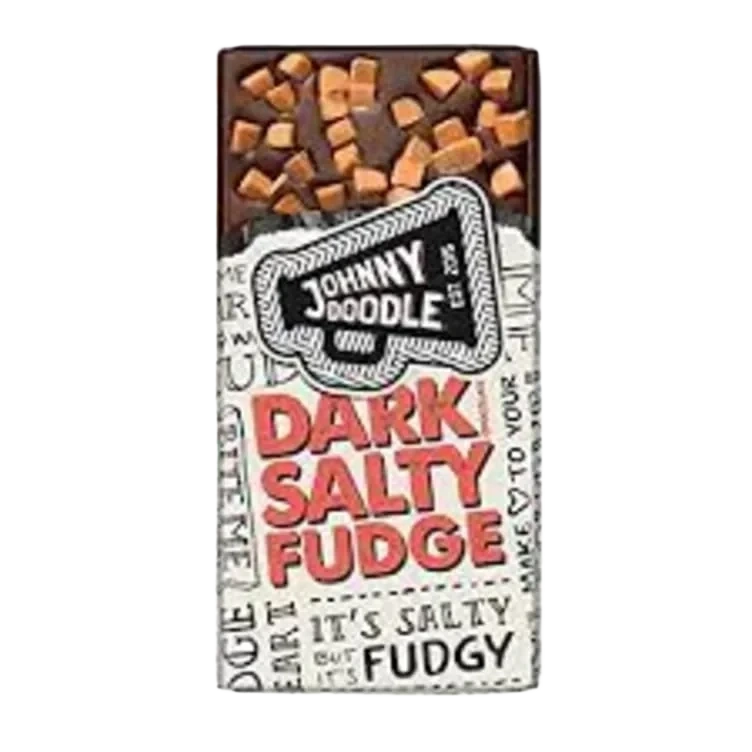 Johnny Doodle Dark Salty Fudge 150g