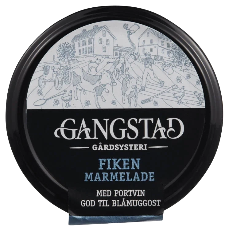 Fikenmarmelade 100g Gangstad