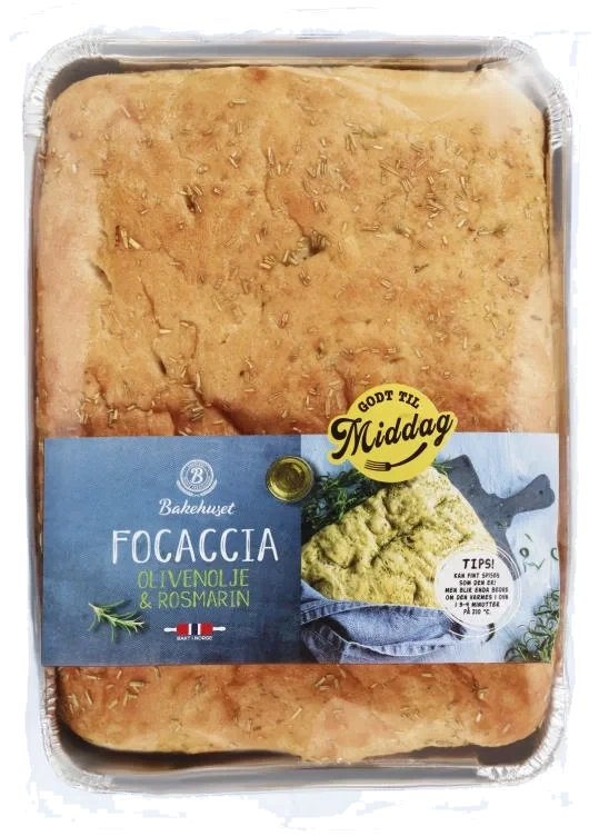 Focaccia Godt til Middag 350g Bakehuset