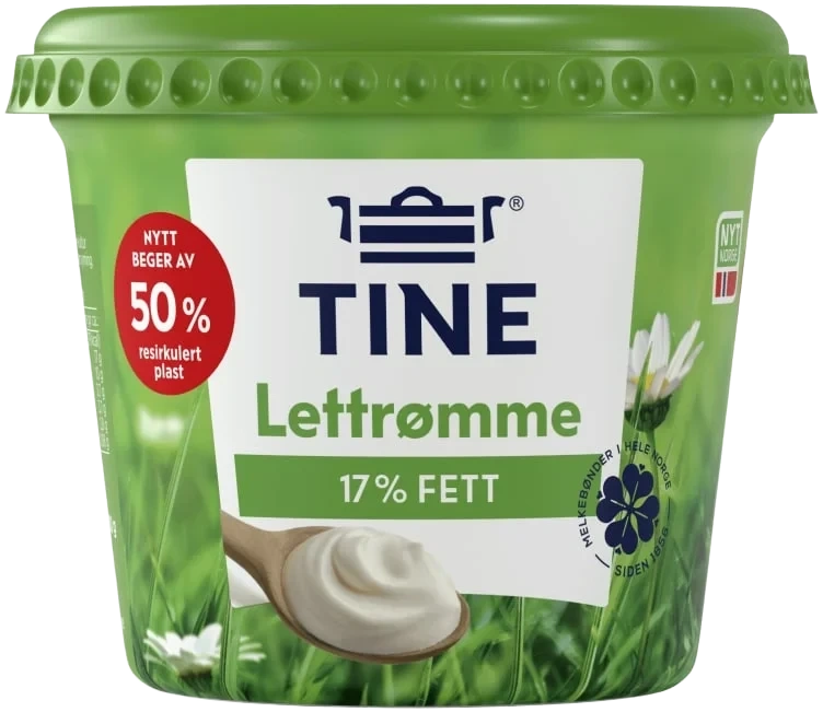 Lettrømme 17% 300g Tine