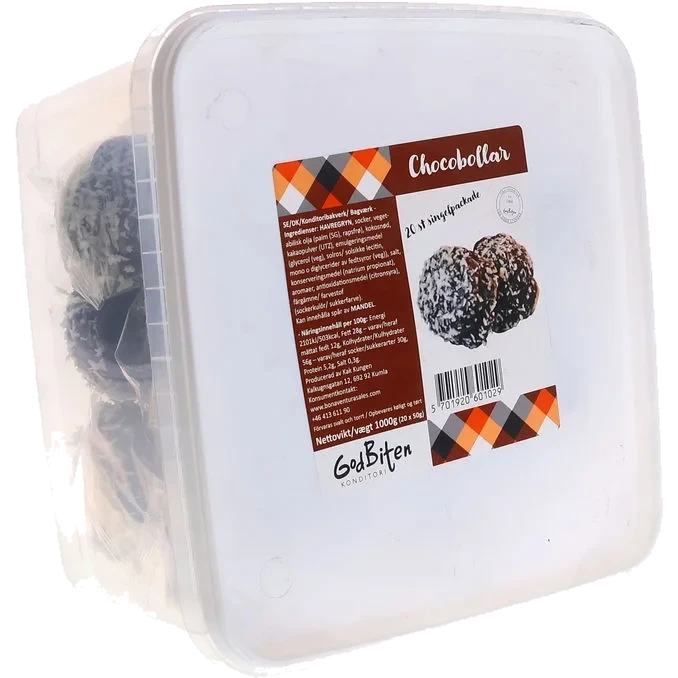 Chokladbollar 20-pack
