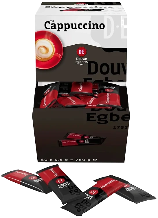 Pulverkaffe Cappucino 80 Sticks Douwe Egberts
