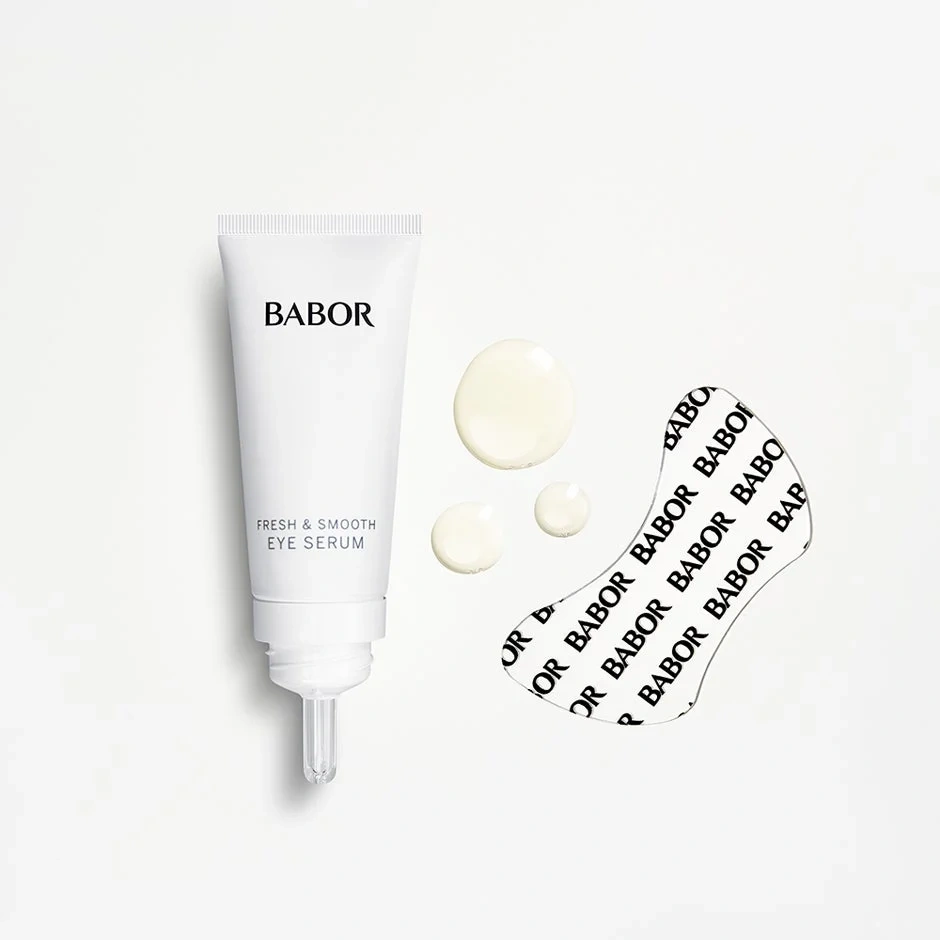 Babor Instant Fresh & Smooth Eye Serum + Patches
