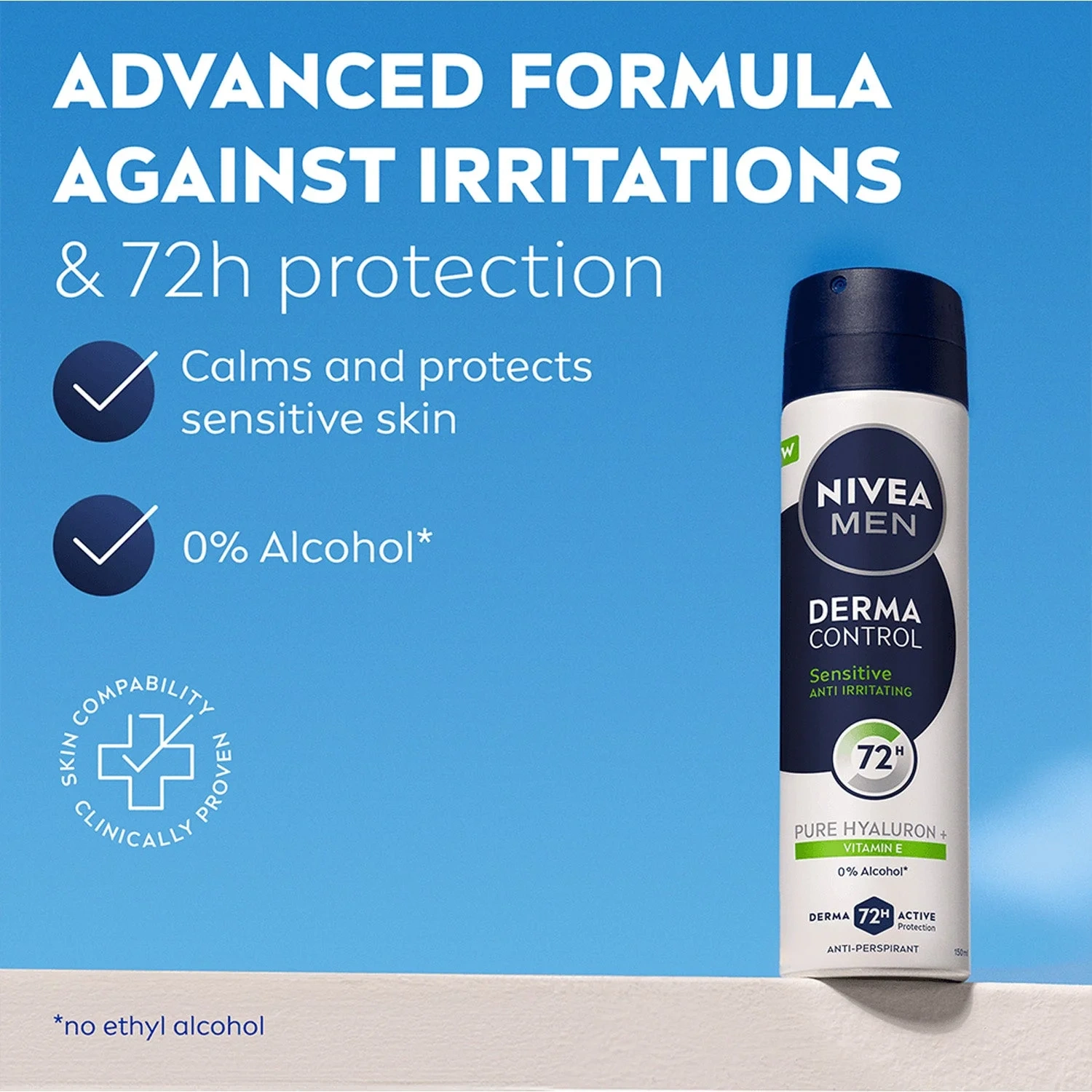 Deo Spray Derma Control Sensitive