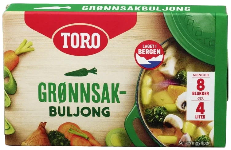 Grønnsaksbuljong blokk  80g