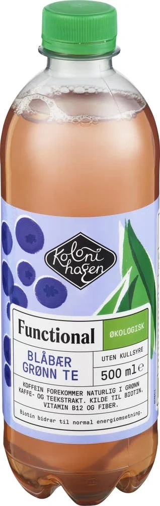 Kolonihagen Functional blåbær og grønn te