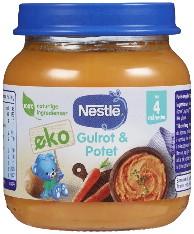 Gulrot & Potet 4m 125g