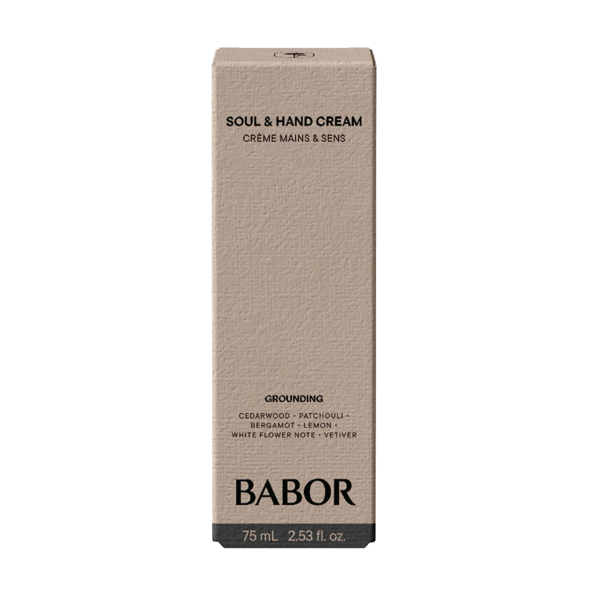 BABOR SOUL & HAND Cream Grounding, 75 ml