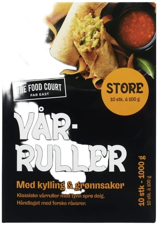 Vårruller Kylling 1kg Food Court