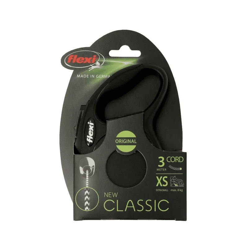 Flexi Bånd New Classic Svart 3m S