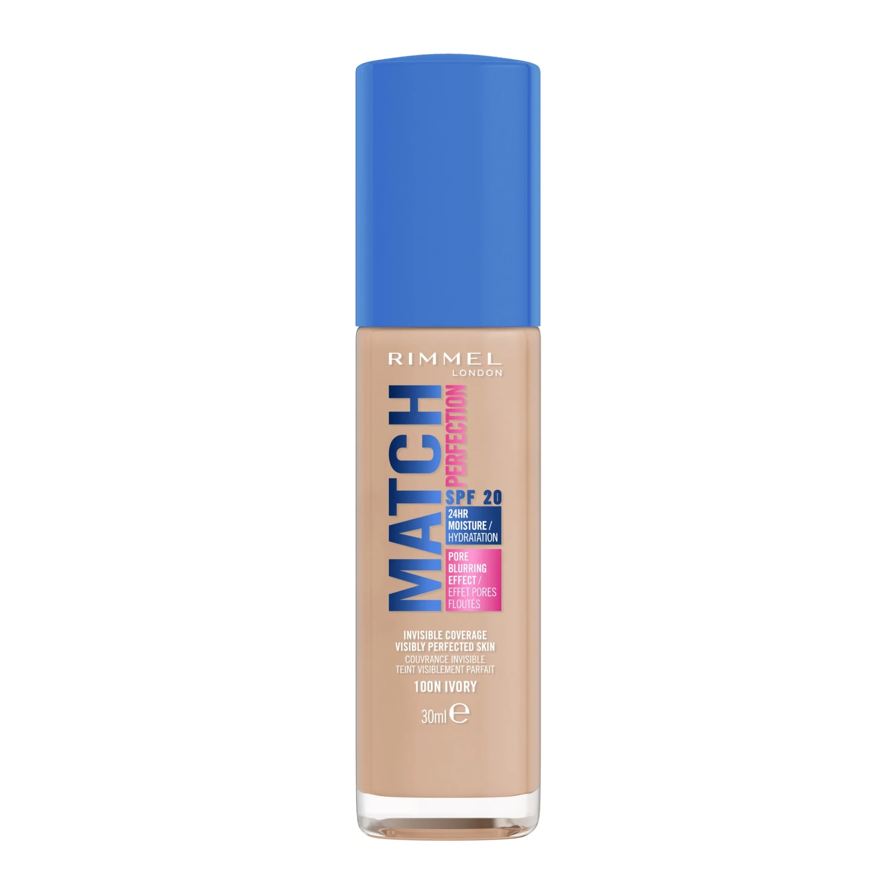 Rimmel Match Perfection Liquid Foundation 100 Ivory