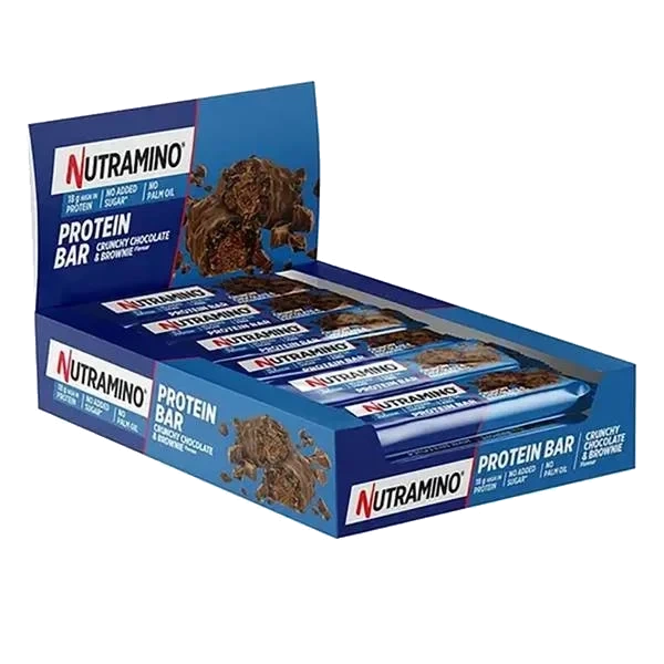 Protein Bar Crunchy Chocolate & Brownie (Kartong 12 x 55g)