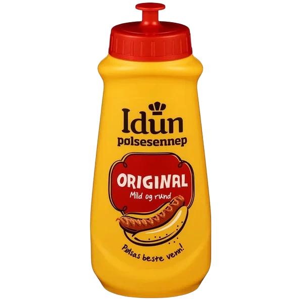 Pølsesennep Original 490g Idun